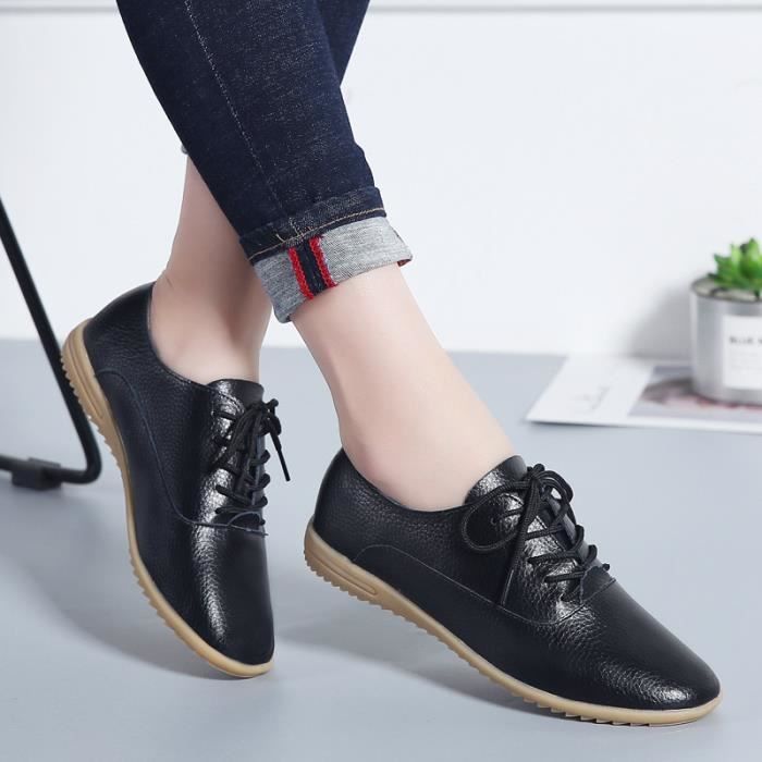 Mocassin avec lacet shop
