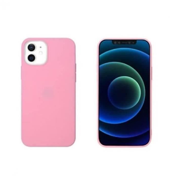 MYWAY COQUE COLORED TPU ROSE IPHONE 12 MINI