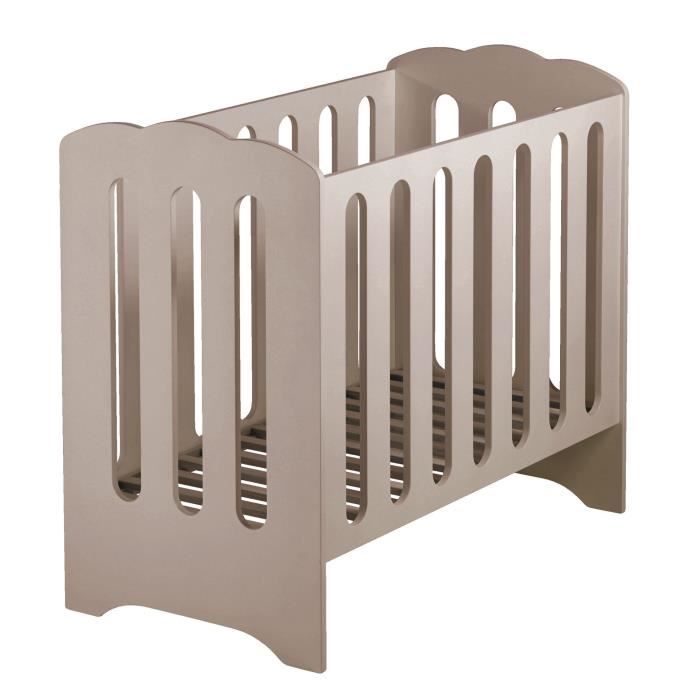 Muffing Lit Berceau A Barreaux 50x100 Cm Taupe Cdiscount Puericulture Eveil Bebe Muffing Lit Berceau A Barreaux 50x100 Cm Taupe Cdiscount Puericulture Eveil Bebe