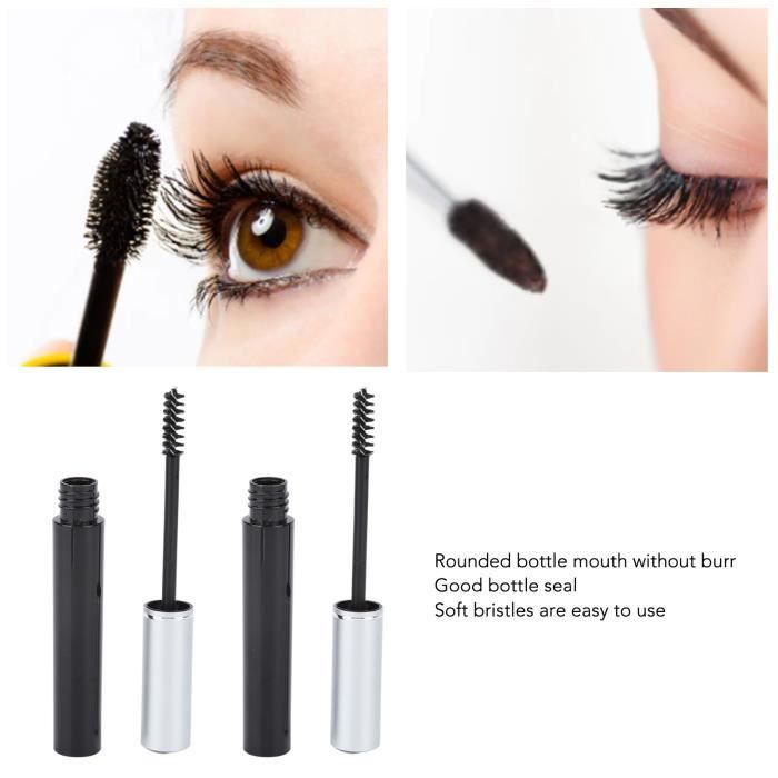 OMABETA Tube de mascara vide 10 pièces vide Mascara Tube pratique vide Mascara cils crème