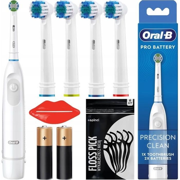 Oral-B DB5 White brosse à dents électrique + 4 embouts de remplacement