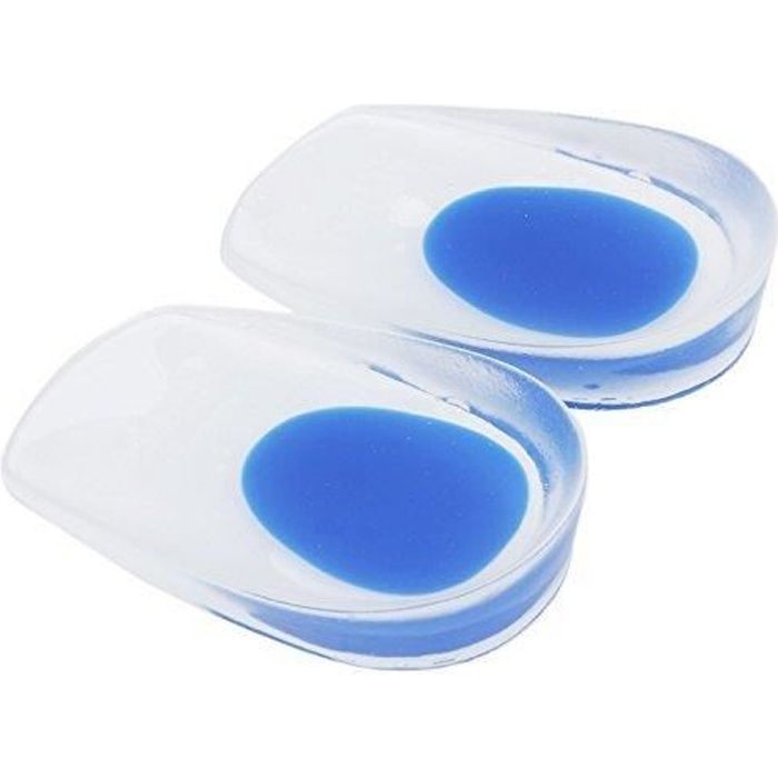 Panlom® 1 Paire Coussinet Anti Choc en Gel Silicone Semelle Orthopedique EU 36-39