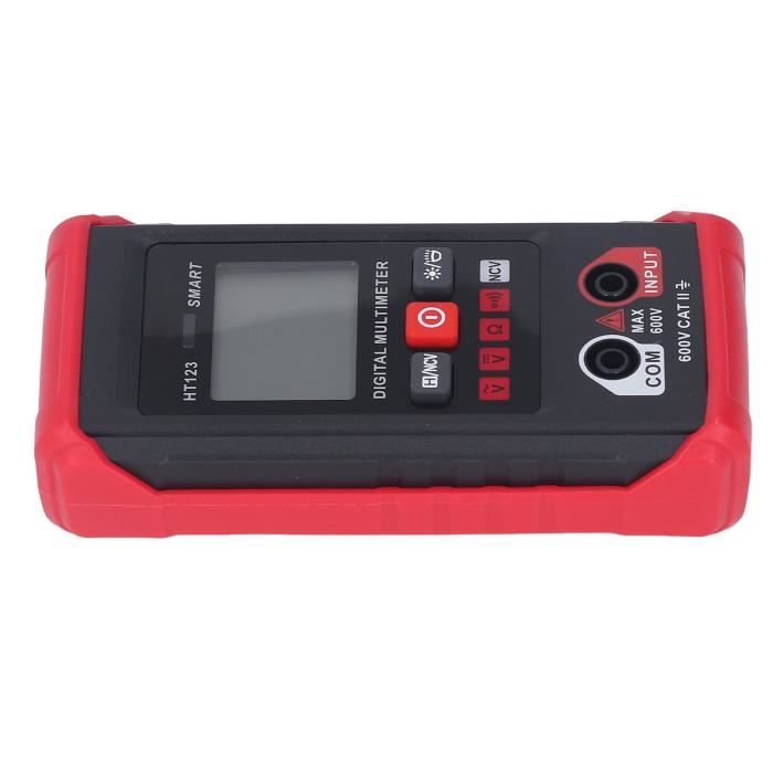 Qiilu Multimètre digital Multimètre DC AC Tension Courant Compteur ...