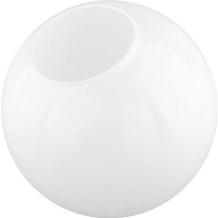 Abat-jour Globe En Verre Givré 8 Cm - Pour Suspension, Lustre, Plafonnier - Remplaçement élégant Et Facile à Installer
