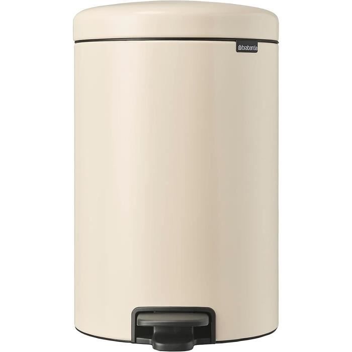Poubelle à Pédale Noir 20 Litres Avec Seau Amovible - Good Coproximity