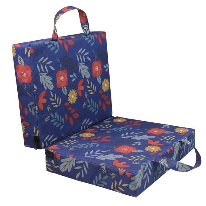 Coussin à Genoux De Jardin Antidérapant Rouge - Tapis Mousse EVA Haute Résilience Imperméable