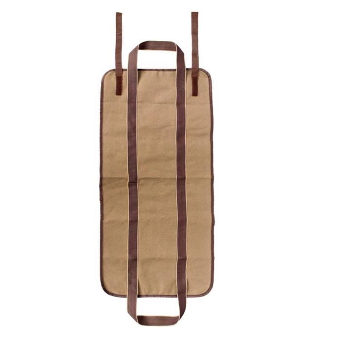 Sac De Transport Pour Bois De Chauffage, Tissu Oxford Sac à Bûche Cheminée, Sac Transport Buches Resistant A Eau Accessoires De Cheminee Pliables Ideal Pour Poeles A Bois Camping Plage Jaune 80790682
