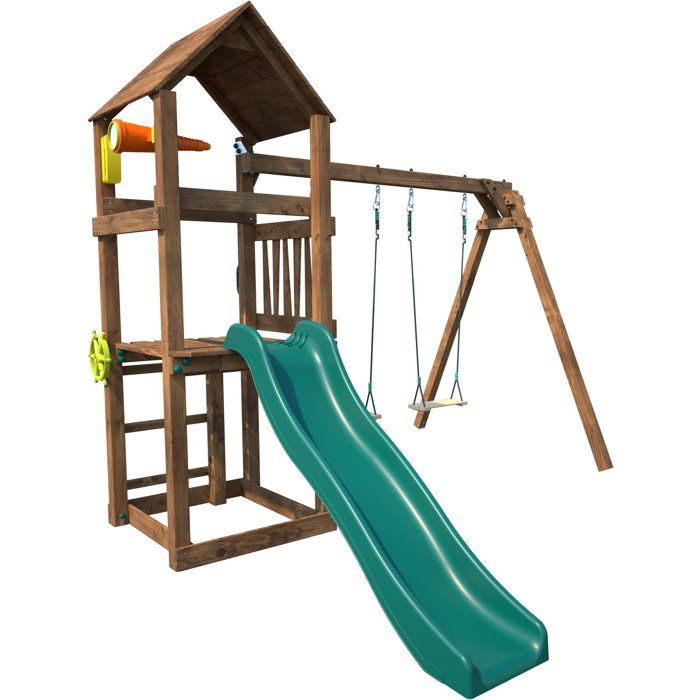 Aire de jeux Païta - 2 agrès avec toboggan - SOULET