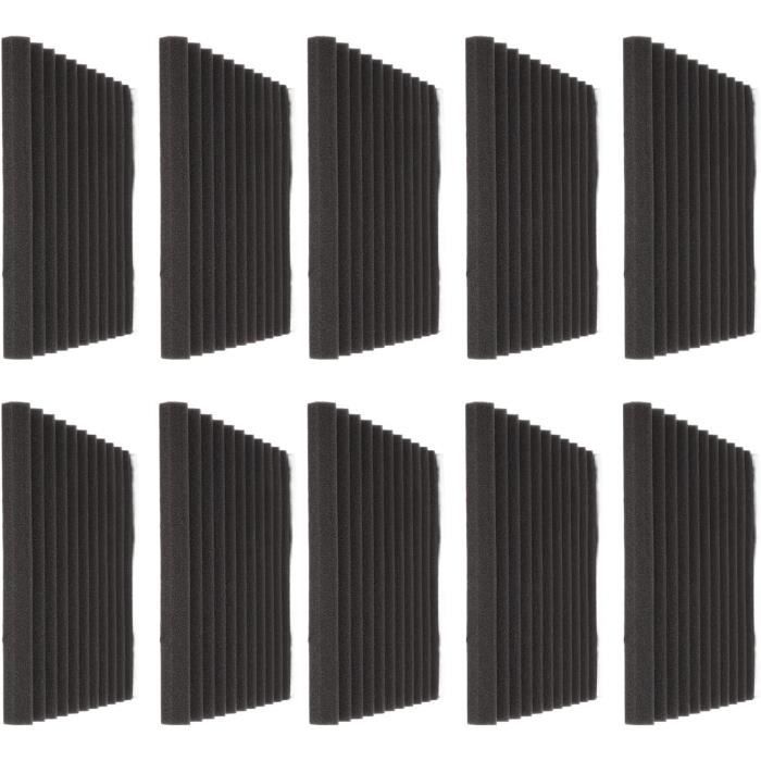 4 Pièces Coin En Mousse Acoustique Panneaux Insonorisants Studio De