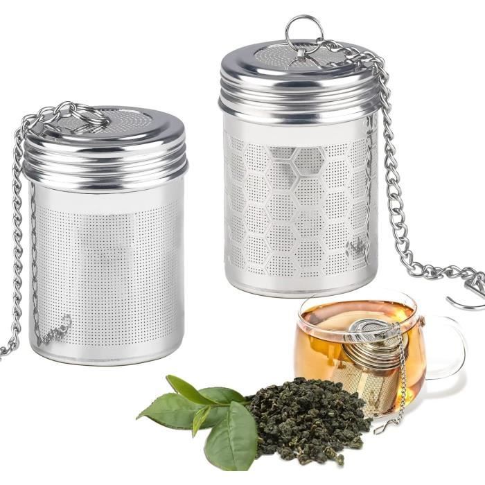 2 Pcs Infuseur Thé, Boule à Thé, Infuseur Thé Inox, Infuseurs à Thé Tasse pour Mug Tasse