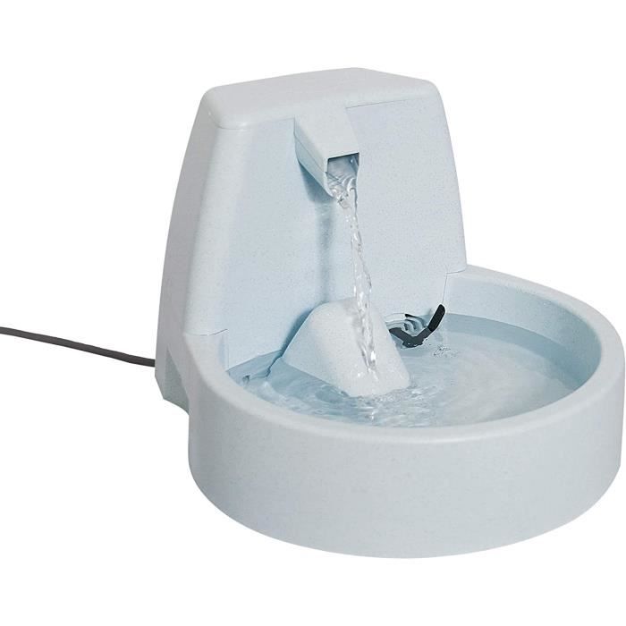 Comparer les prix de PetSafe - Fontaine Cascade pour petit Chien et Chat inkwell Original 1.5 L– Eau fraiche - Débit réglable - Retient les Odeurs et169