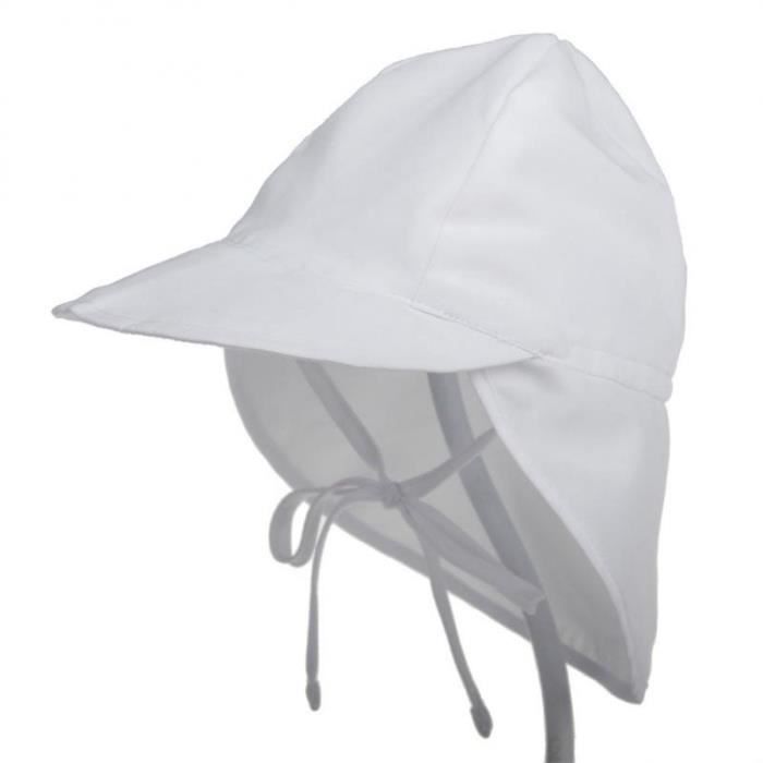 Chapeau De Soleil Enfant FenFang Ajustable - Protection UV Avec Bord Large Et Mentonnière