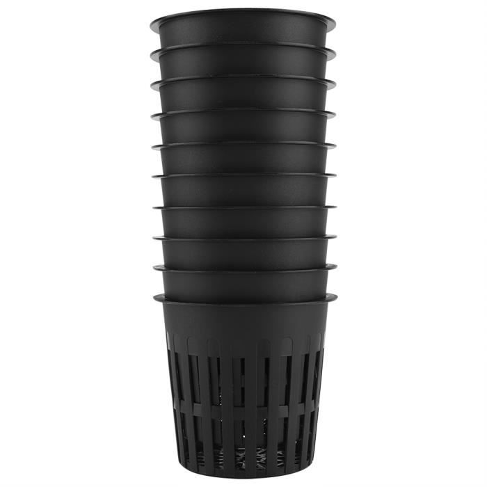 Panier Hydroponique Pots En Plastique Nets Couvercle De Jardin Panier