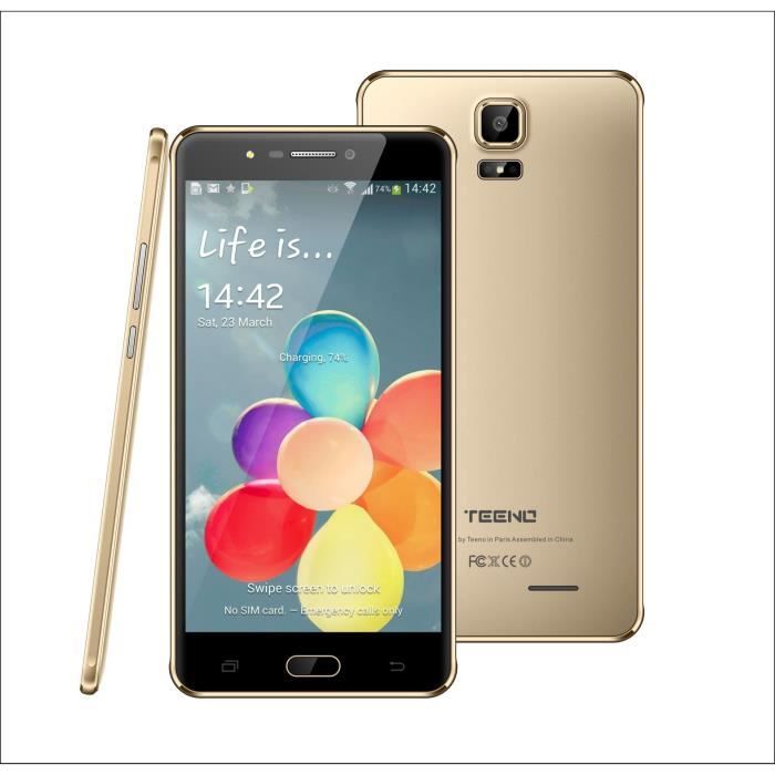 Top achat Téléphone portable 6.0" HD Smartphone 4G Débloqué Or (Double SIM - Double Caméras - Android) Smartphone Pas Cher pas cher Top achat Téléphone portable 6.0" HD Smartphone 4G Débloqué Or (Double SIM - Double Caméras - Android) Smartphone Pas Cher pas cher