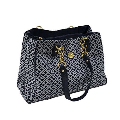 Tommy Hilfiger sac à main shopper femme sac à main bleu marine ...