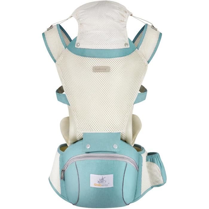Porte Bebe Avec Siege De Hanche Respirant Confortable Et Ergonomique Avec Ombre Chapeau De Soleil Pour 0 36 Mois Bebe Ete E H3033 Cdiscount Puericulture Eveil bebe