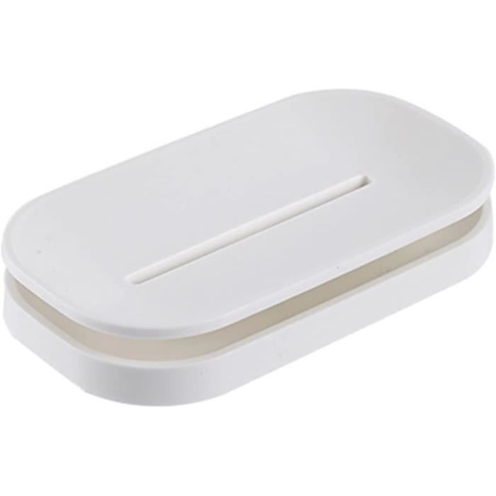 Lot De 3 Boîtes à Savon En Aluminium - Rondes, étanches, Couvercle Facile, Pour Salle De Bain Et Voyage