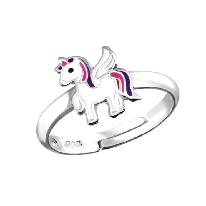 Bague licorne en argent sterling pour enfants Achat Vente