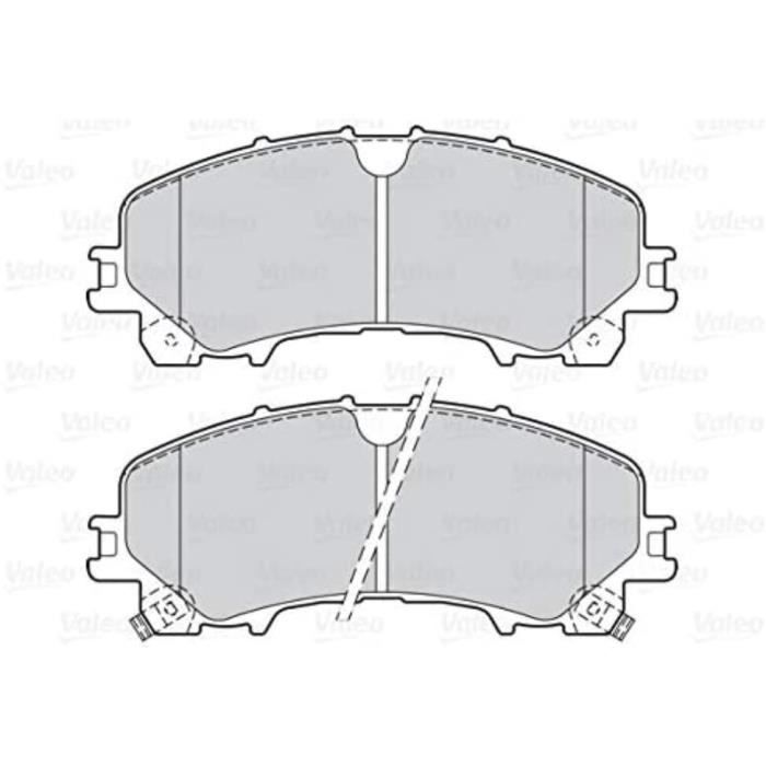 Plaquette de frein gamme first Nissan x-trail 06.13> - VALEO - 302167