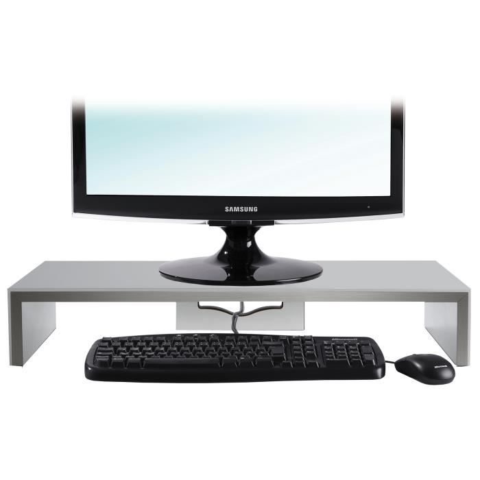 Rehausse Tv Blanc Rehausse Ecran Edlosa Design Rehausse Surelevation Mdf