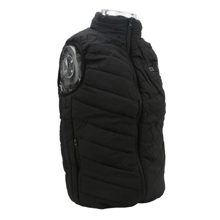 Gilet Chauffant Homme Velours USB 20 Zones Chaleur – Chaleur Constante Et Confort D’Hiver Optimal