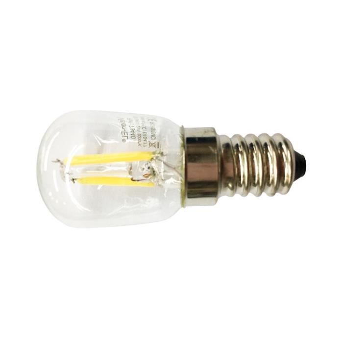 Vision-EL - Ampoule LED E14 à filament Frigo - 2W 3000°K