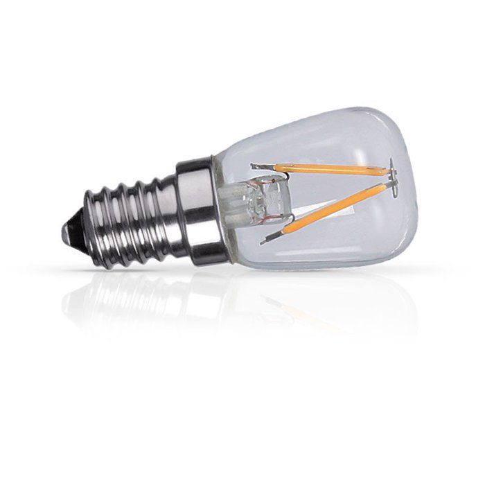 Vision-EL - Ampoule LED E14 à filament Frigo - 2W 3000°K