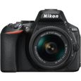 Appareils photo reflex numériques Nikon D5600 + AF-P 18-55 VR Kit de Reflex numérique 24,2 Mpix Noir 19692-1