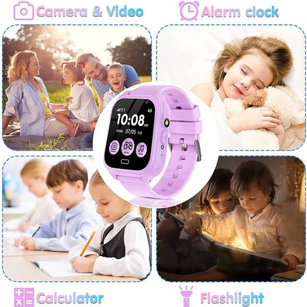 VTECH Kidizoom Montre Smart Watch Violette Violet, - Achat/vente montre  Mixte Enfant - Cdiscount