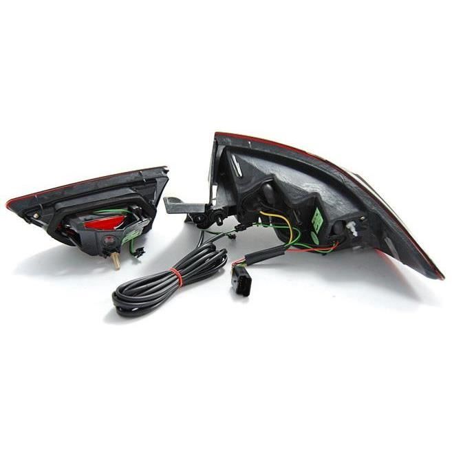 Feux Arrières LED Pour Renault Clio (4/98) - Paire Rouge - Marque LAMPA - Neuf Italien