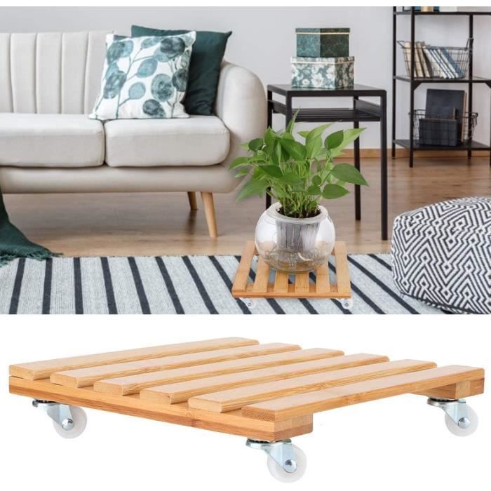 Support De Soucoupe Roulante Pots De Fleurs Lourds Pour Plantes De Caddie Ers Tey Support De