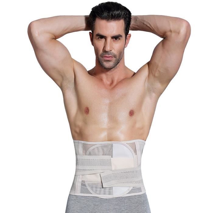 Ceinture De Sudation Homme Chumian - Gaine Ventre Plat Néoprène Avec Baleines