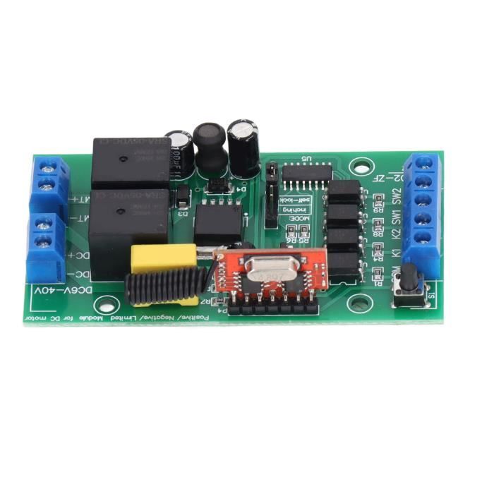 GreeSafety Accessoires de Drones for RC Aircraft 5V Récepteur Version Améliorée 1CH Servo Double Relais Électronique Interrupteur Marche-Arrêt Module Max.30A Q2 DIY Pièces De Rechange (Color : 1pcs