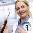 Oral-B Pro 3000 Brosse À Dents Électrique Rechargeable Avec 1 Manche Capteur De Pression Et 1 Brossette Sensitive Clean, Technologie-2