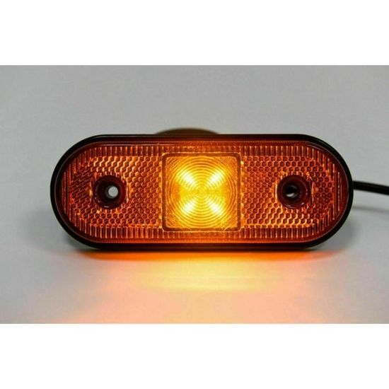 J/J 10 Feux De Gabarit Lateraux 12V - 24V LED Effet Néon