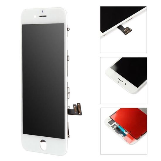 Écran Vitre Tactile Premium Pour IPhone 8 – Blanc – Destockage Neuf – Compatible Apple