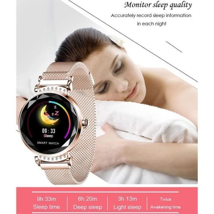 RUMOCOVO Montre connectée pour hommes et femmes, moniteur de fréquence RUMOCOVO Montre connectée pour hommes et femmes, moniteur de fréquence