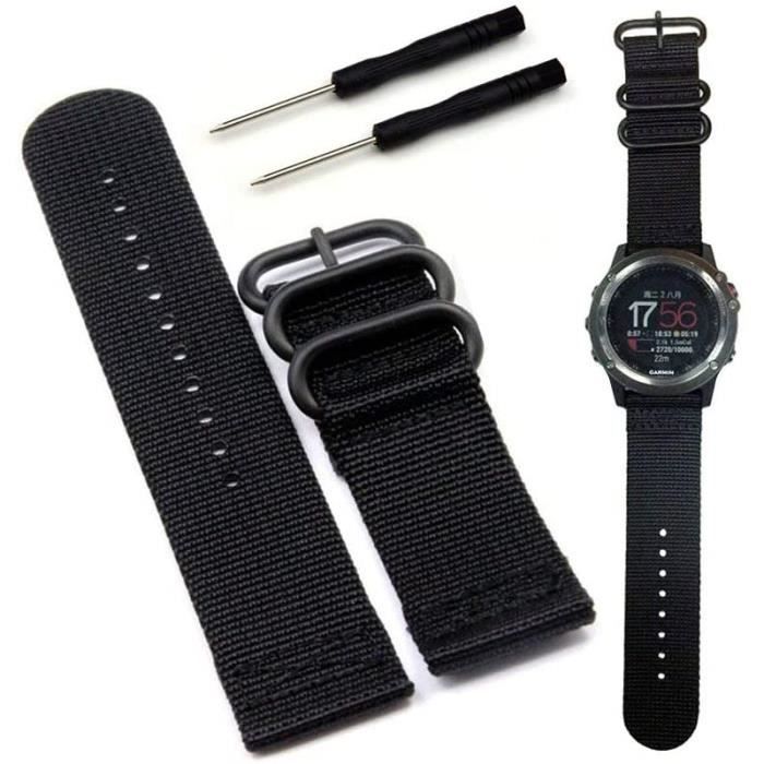 Pour Garmin Fenix 3 HR 26mm Bracelet de montre en silicone sport bicolore  (vert citron +