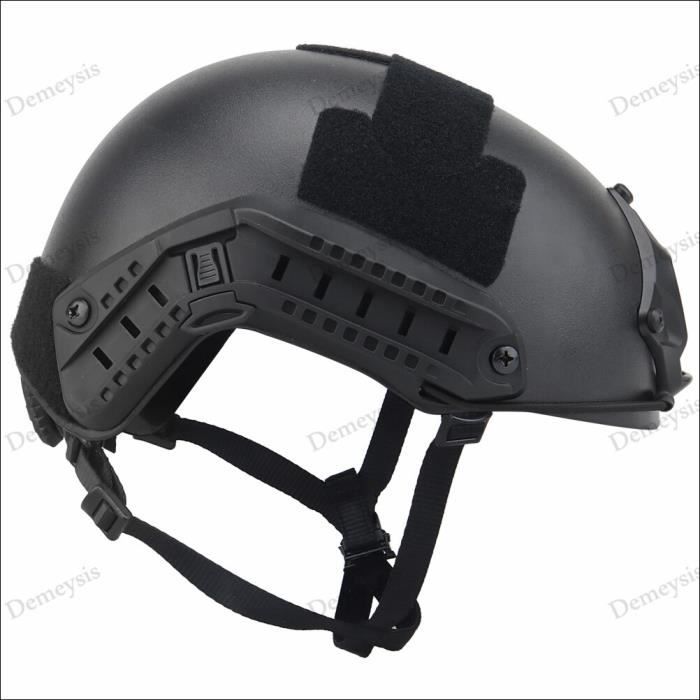 GRIS - Casque tactique rapide MH Type Airsoft Paintball, équipement de  protection de tête de Paintball, Sport - Cdiscount Auto