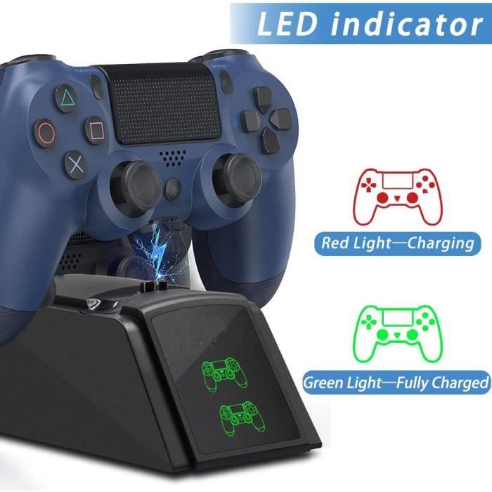 DOBE Dual Charging Station Pour Les Manettes De Play Station 4 (PS4