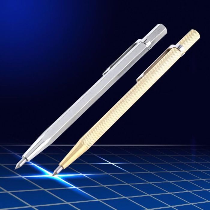 Scriber de pointe en carbure stylo de gravure pour verre cramique et