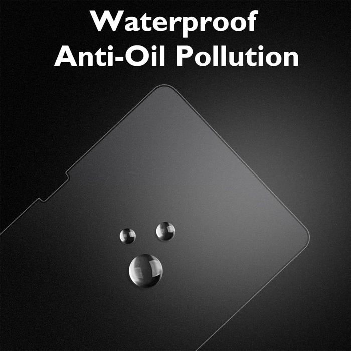 2 Verres Trempés Pour IPad Air 11" M2 (2024) - Dureté 9H, 0.33 Mm, Haute Transparence, Anti-rayures, Garantie à Vie