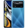 Smartphone Xiaomi Poco X4 Pro 256 Go Bleu - Écran AMOLED 120 Hz - 108 MP+8 MP+2 MP - Android 11-0