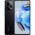 Smartphone XIAOMI Redmi Note 12 Pro 5G - 128Go - Noir - Double SIM - Lecteur d'empreintes digitales-0