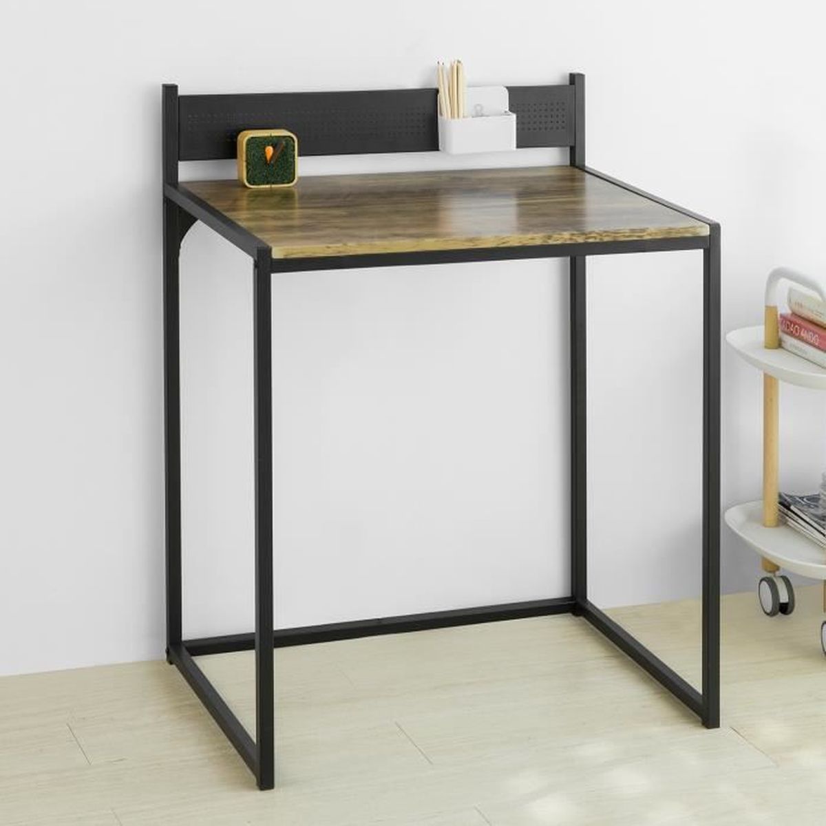 Sobuy Fwt66 Sch Table Bureau Informatique Poste De Travail Table D Etude De Style Industriel Petite Taille Gain D Espace Achat Vente Meuble Informatique Sobuy Fwt66 Sch Table Burea Soldes Sur Cdiscount Des