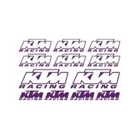 Stickers ktm racing Ref: MOTO-103 Violet