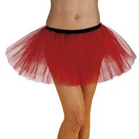 Tutu de danse rouge femme - Marque - Modèle - Tulle - Intérieur - 32cm