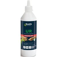 Colle Bois BOSTIK UR Spéciale D2 - Prise Ultra Rapide - Excellente Résistance à l'Arrachement - Intérieur - Blanc - Biberon 250 g