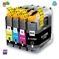 Cartouche D'encre BROTHER LC- 123XL Pack de 5 Cartouches LC-123 XL BROTHER LC-123 Compatible