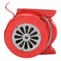 Sirène manuelle portative rouge CUQUE - Alarme d'école et d'usine 120DB